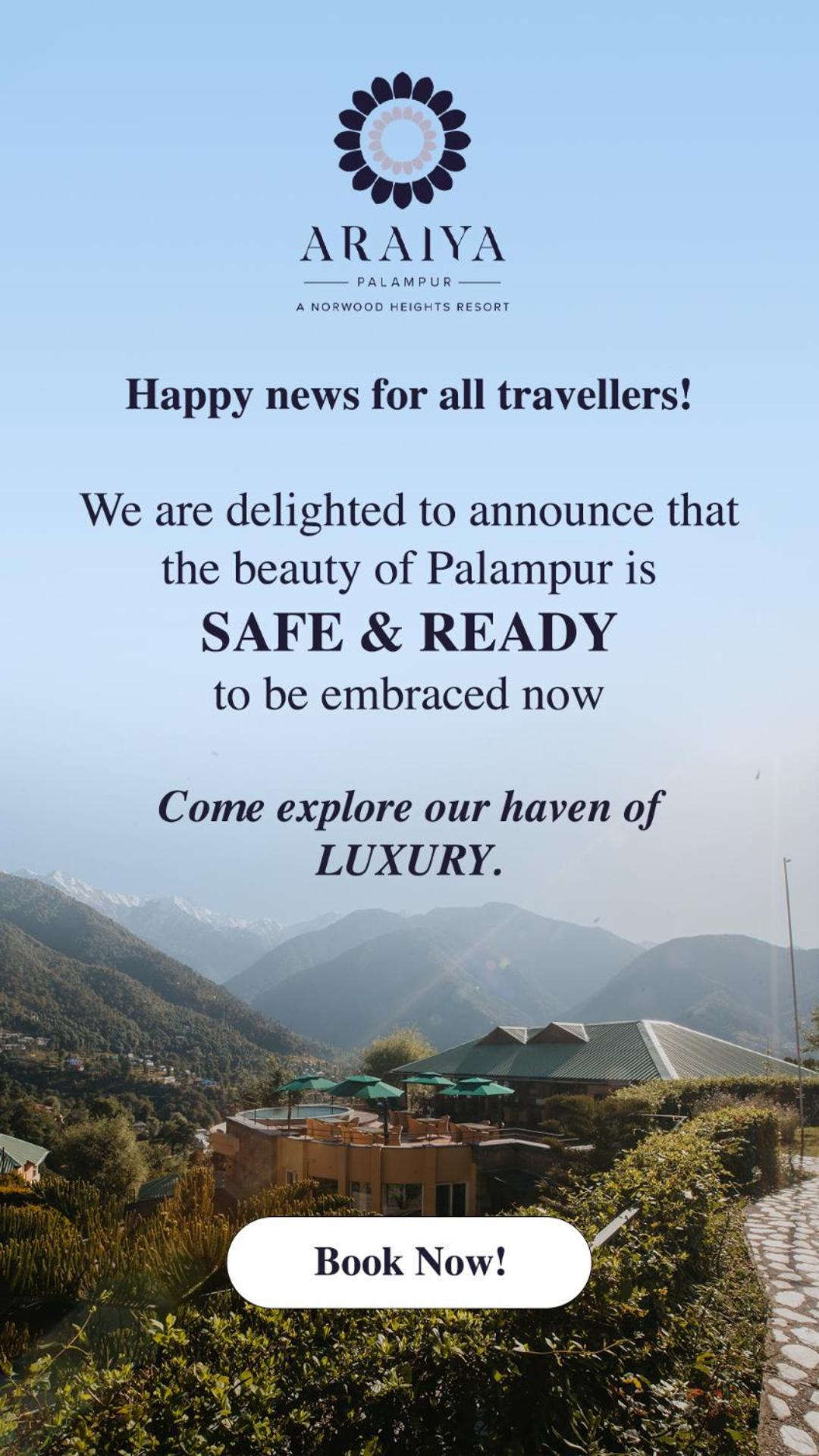 Araiya Palampur Hotel Bagian luar foto